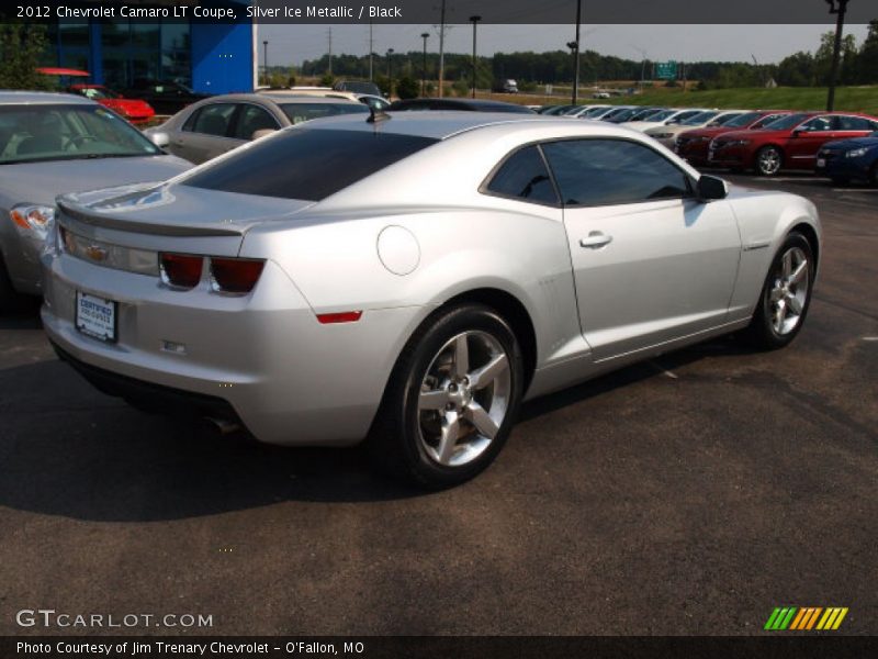 Silver Ice Metallic / Black 2012 Chevrolet Camaro LT Coupe