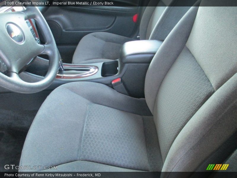 Imperial Blue Metallic / Ebony Black 2008 Chevrolet Impala LT