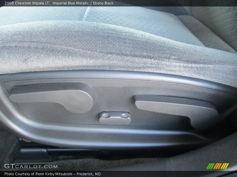 Imperial Blue Metallic / Ebony Black 2008 Chevrolet Impala LT