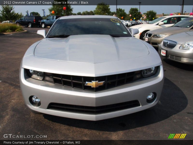 Silver Ice Metallic / Black 2012 Chevrolet Camaro LT Coupe