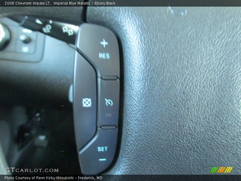 Imperial Blue Metallic / Ebony Black 2008 Chevrolet Impala LT