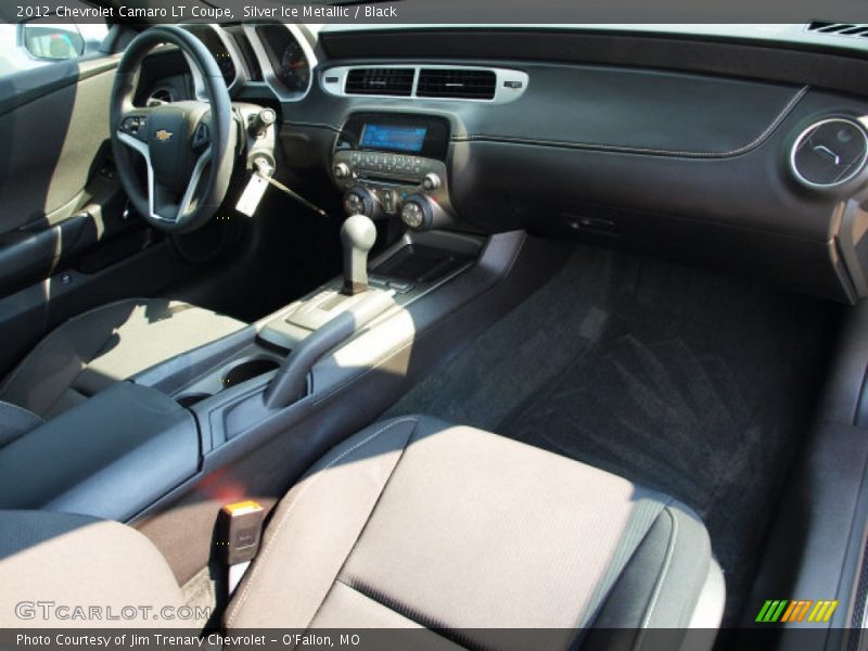Silver Ice Metallic / Black 2012 Chevrolet Camaro LT Coupe