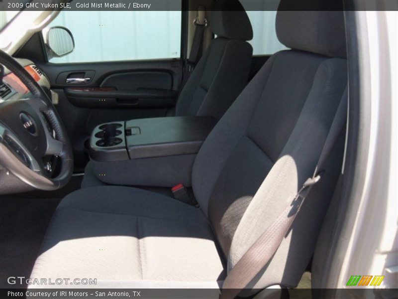 Gold Mist Metallic / Ebony 2009 GMC Yukon SLE