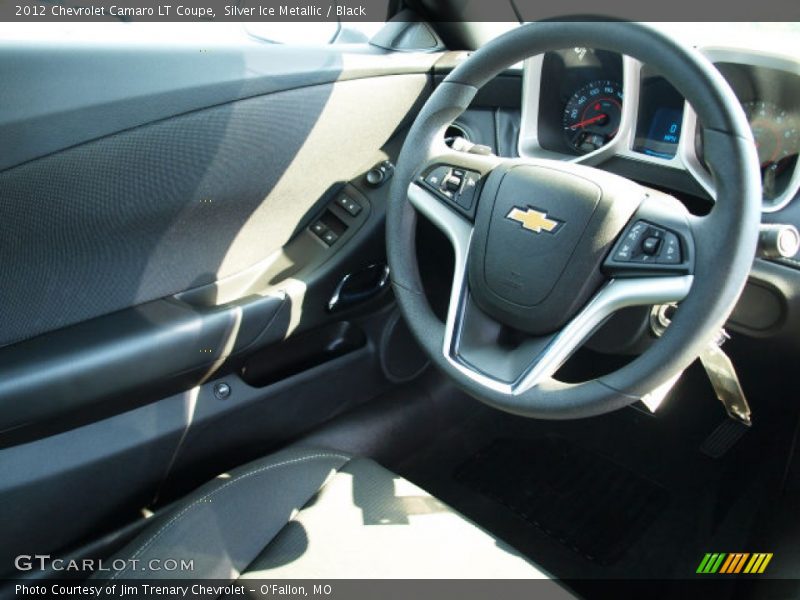 Silver Ice Metallic / Black 2012 Chevrolet Camaro LT Coupe