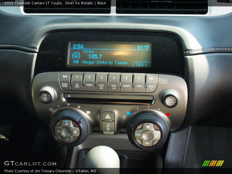 Silver Ice Metallic / Black 2012 Chevrolet Camaro LT Coupe