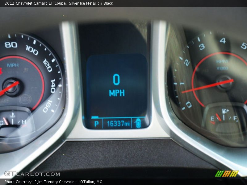 Silver Ice Metallic / Black 2012 Chevrolet Camaro LT Coupe