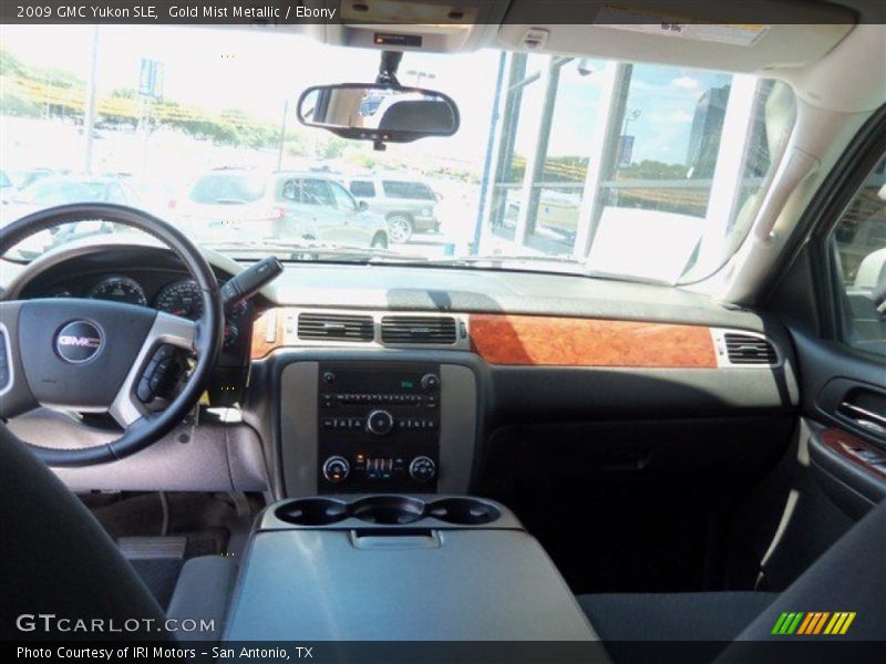Gold Mist Metallic / Ebony 2009 GMC Yukon SLE