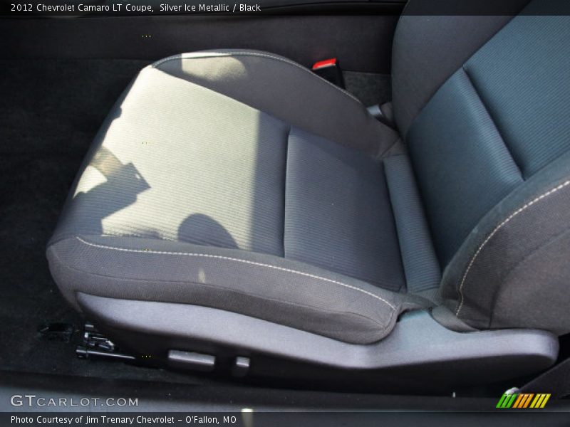 Silver Ice Metallic / Black 2012 Chevrolet Camaro LT Coupe