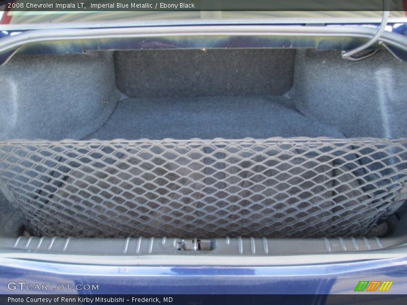 Imperial Blue Metallic / Ebony Black 2008 Chevrolet Impala LT