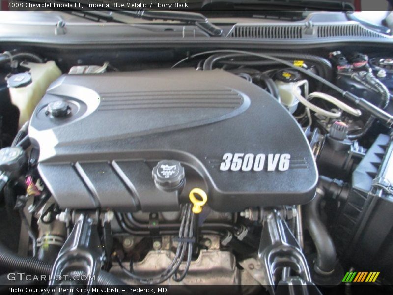 Imperial Blue Metallic / Ebony Black 2008 Chevrolet Impala LT