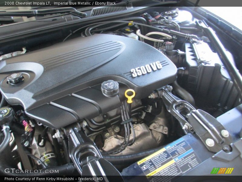 Imperial Blue Metallic / Ebony Black 2008 Chevrolet Impala LT