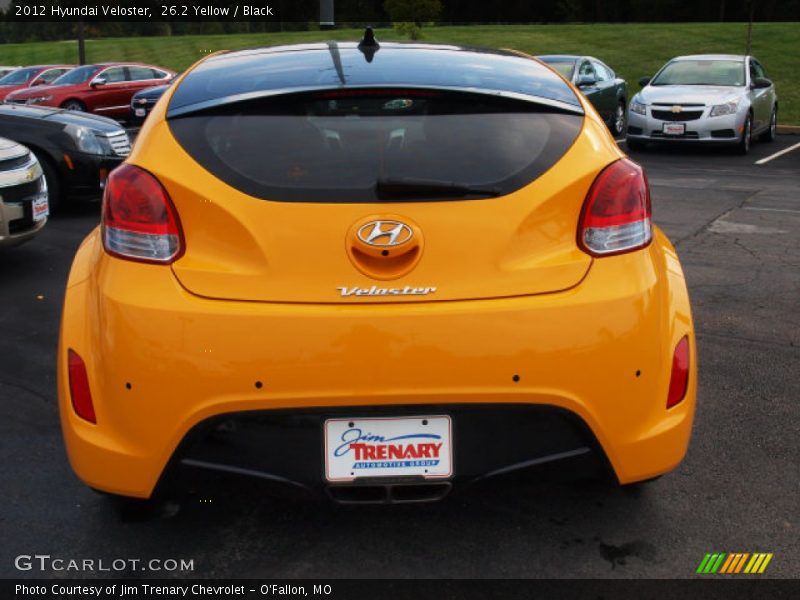 26.2 Yellow / Black 2012 Hyundai Veloster