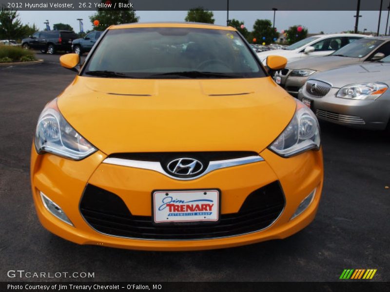 26.2 Yellow / Black 2012 Hyundai Veloster