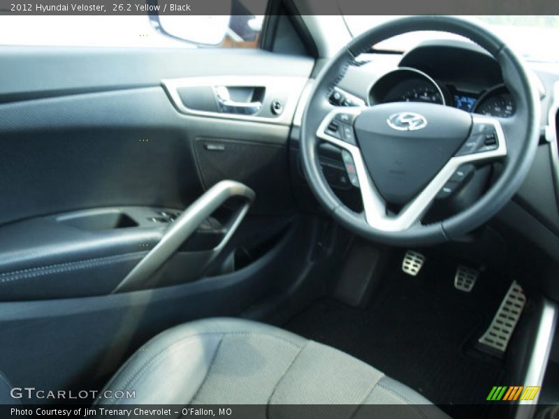 26.2 Yellow / Black 2012 Hyundai Veloster