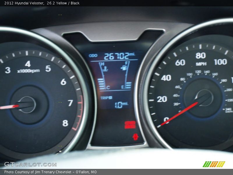 26.2 Yellow / Black 2012 Hyundai Veloster