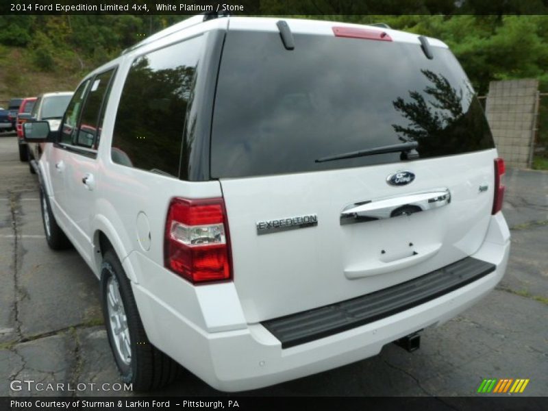 White Platinum / Stone 2014 Ford Expedition Limited 4x4