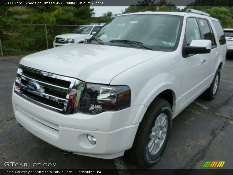 White Platinum / Stone 2014 Ford Expedition Limited 4x4