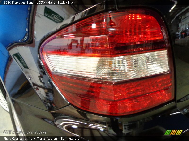 Black / Black 2010 Mercedes-Benz ML 350 4Matic