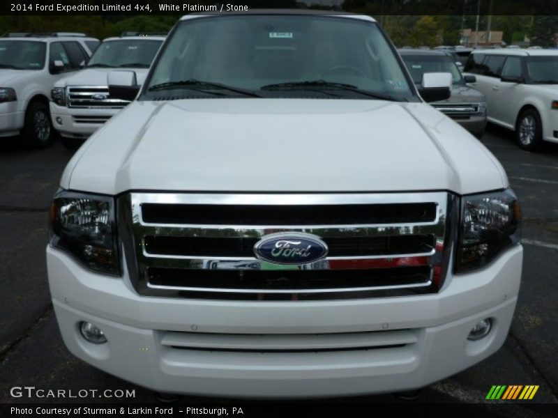  2014 Expedition Limited 4x4 White Platinum