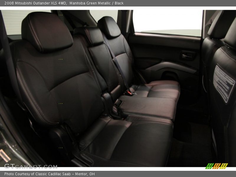 Manitoba Green Metallic / Black 2008 Mitsubishi Outlander XLS 4WD