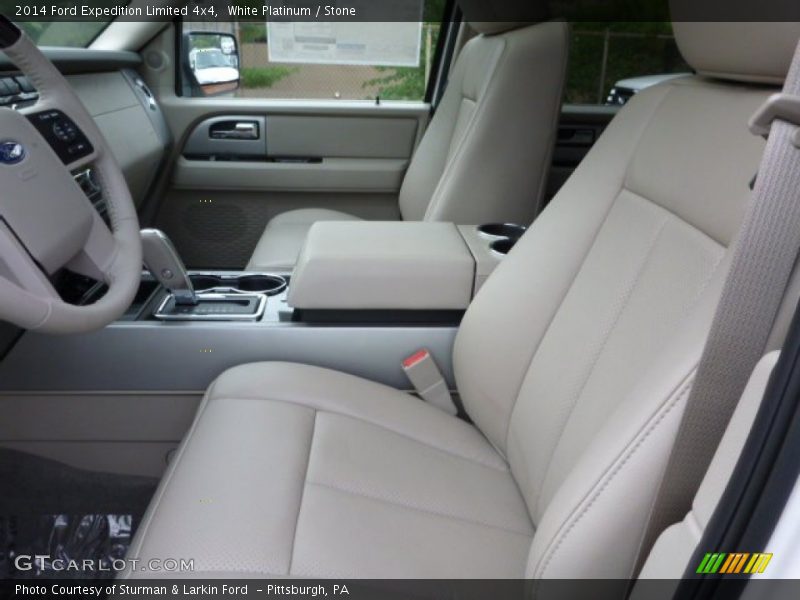 Front Seat of 2014 Expedition Limited 4x4