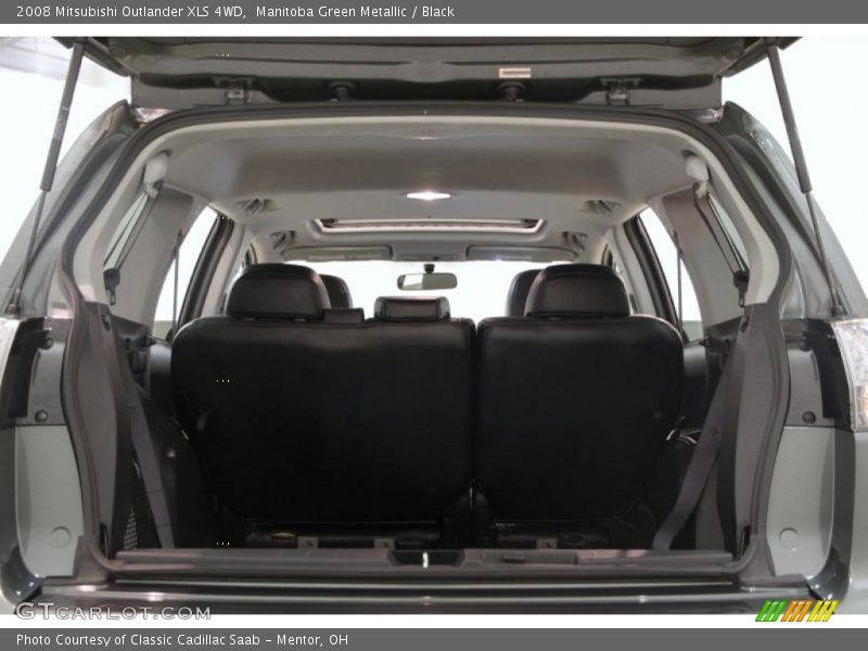 Manitoba Green Metallic / Black 2008 Mitsubishi Outlander XLS 4WD