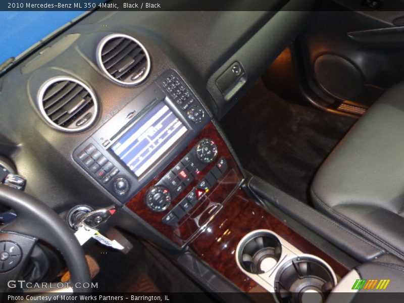 Black / Black 2010 Mercedes-Benz ML 350 4Matic