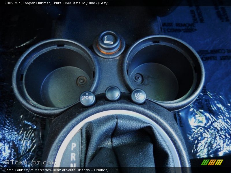 Pure Silver Metallic / Black/Grey 2009 Mini Cooper Clubman