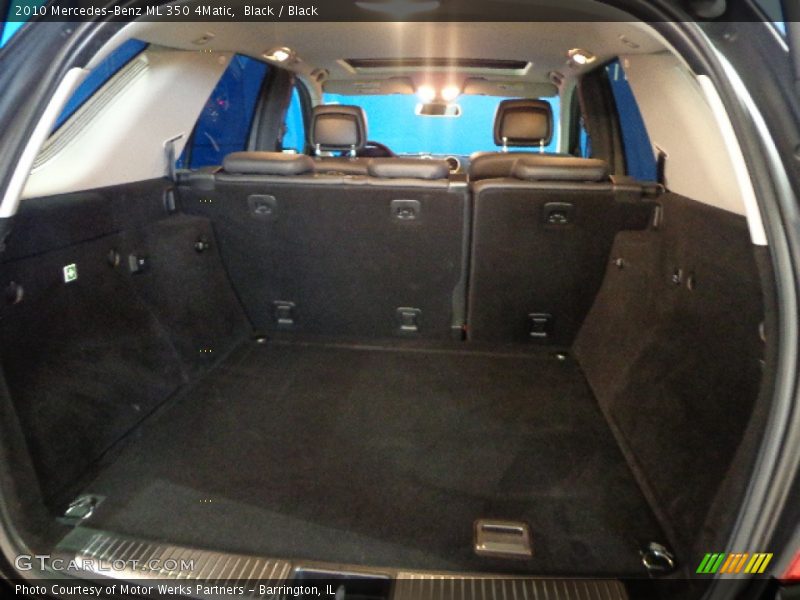 Black / Black 2010 Mercedes-Benz ML 350 4Matic