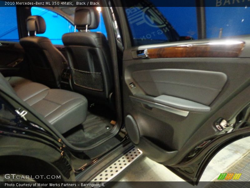 Black / Black 2010 Mercedes-Benz ML 350 4Matic