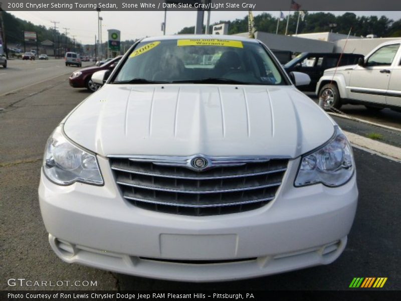 Stone White / Dark Slate Gray/Light Slate Gray 2008 Chrysler Sebring Touring Sedan