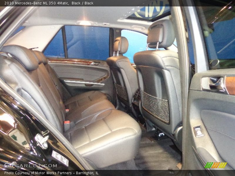 Black / Black 2010 Mercedes-Benz ML 350 4Matic