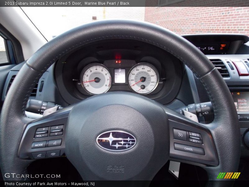 Marine Blue Pearl / Black 2013 Subaru Impreza 2.0i Limited 5 Door