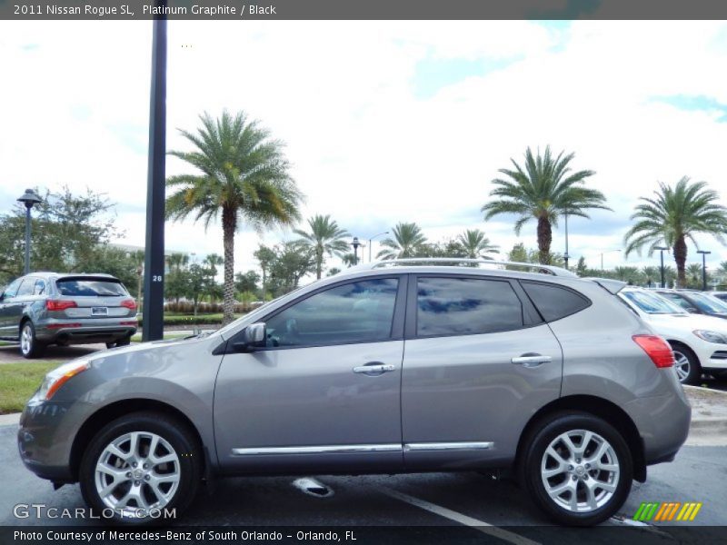 Platinum Graphite / Black 2011 Nissan Rogue SL