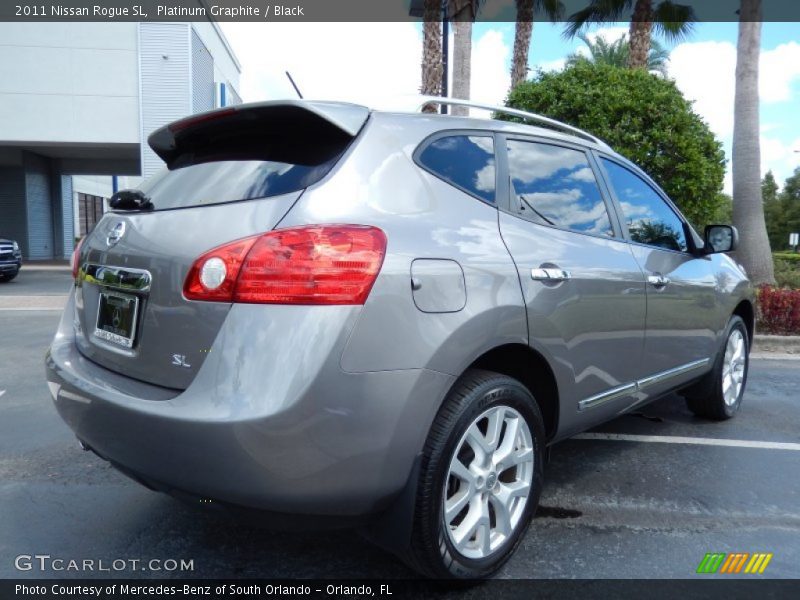 Platinum Graphite / Black 2011 Nissan Rogue SL
