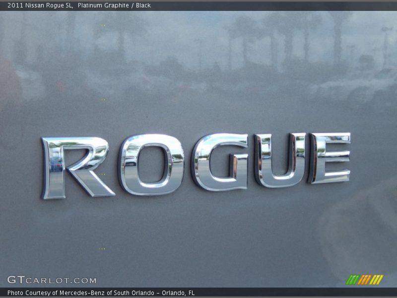 Platinum Graphite / Black 2011 Nissan Rogue SL