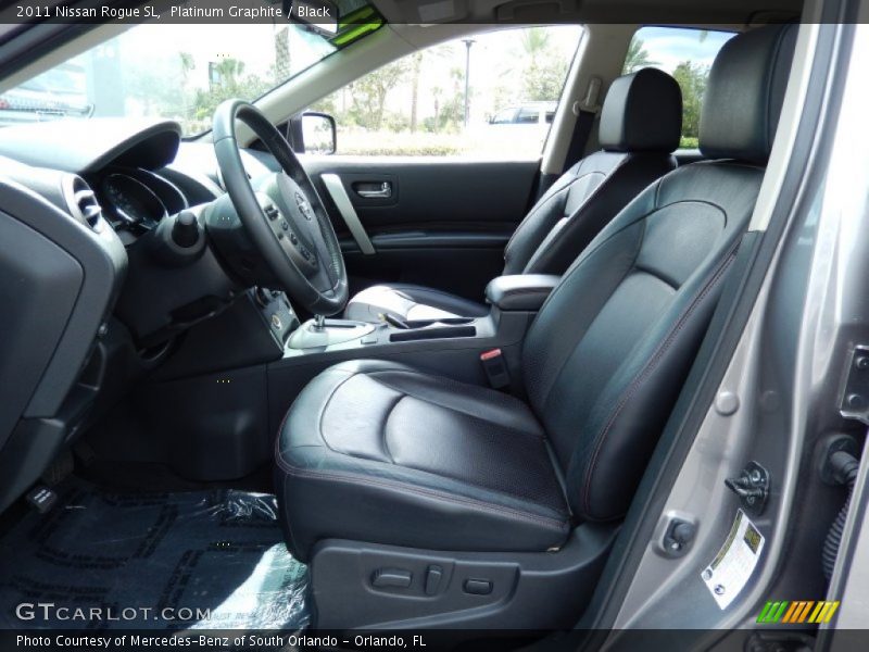 Platinum Graphite / Black 2011 Nissan Rogue SL