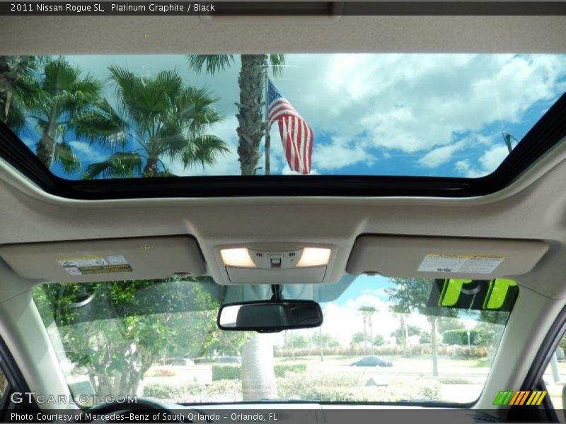 Platinum Graphite / Black 2011 Nissan Rogue SL