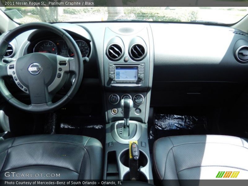 Platinum Graphite / Black 2011 Nissan Rogue SL