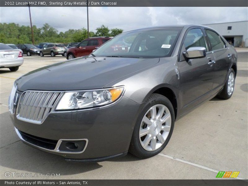 Sterling Gray Metallic / Dark Charcoal 2012 Lincoln MKZ FWD