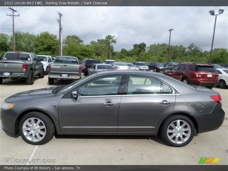 Sterling Gray Metallic / Dark Charcoal 2012 Lincoln MKZ FWD