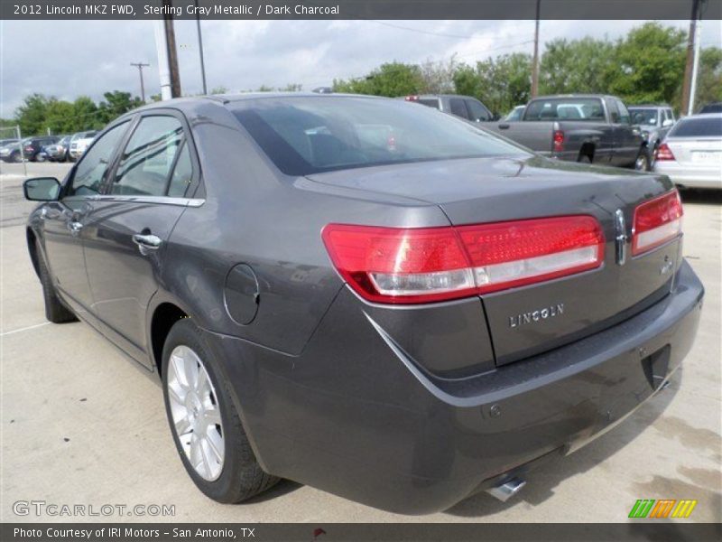 Sterling Gray Metallic / Dark Charcoal 2012 Lincoln MKZ FWD