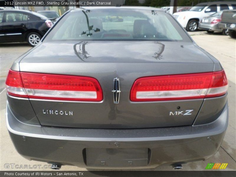 Sterling Gray Metallic / Dark Charcoal 2012 Lincoln MKZ FWD