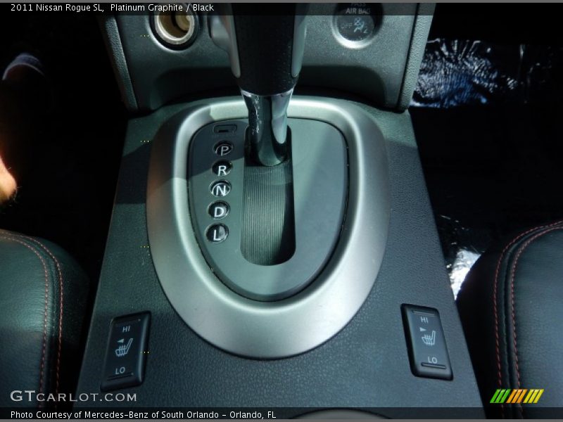 Platinum Graphite / Black 2011 Nissan Rogue SL