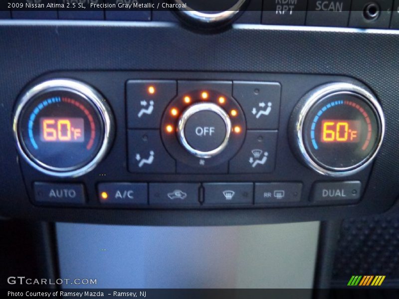 Precision Gray Metallic / Charcoal 2009 Nissan Altima 2.5 SL