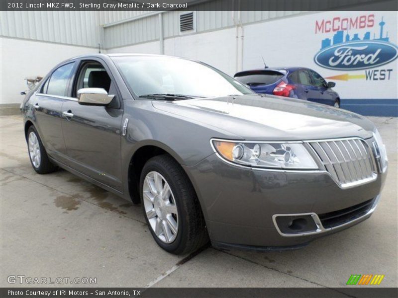 Sterling Gray Metallic / Dark Charcoal 2012 Lincoln MKZ FWD
