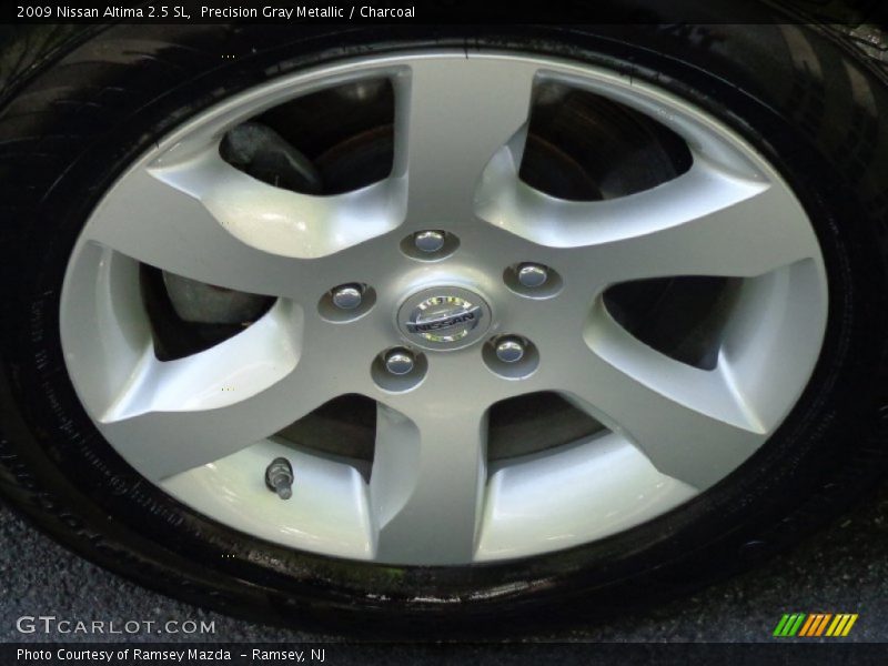 Precision Gray Metallic / Charcoal 2009 Nissan Altima 2.5 SL