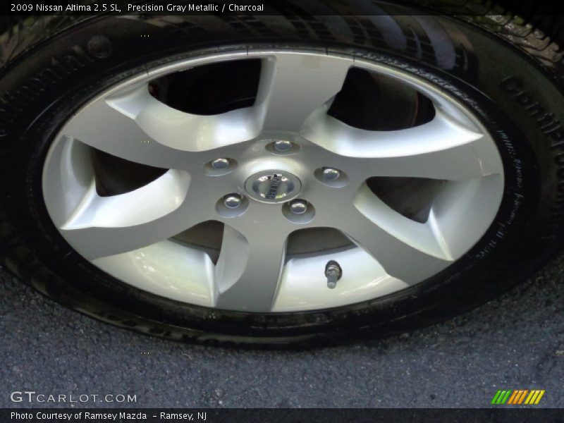 Precision Gray Metallic / Charcoal 2009 Nissan Altima 2.5 SL