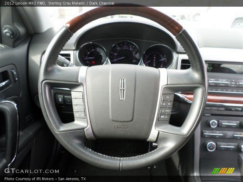 Sterling Gray Metallic / Dark Charcoal 2012 Lincoln MKZ FWD