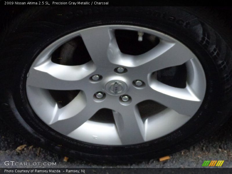 Precision Gray Metallic / Charcoal 2009 Nissan Altima 2.5 SL